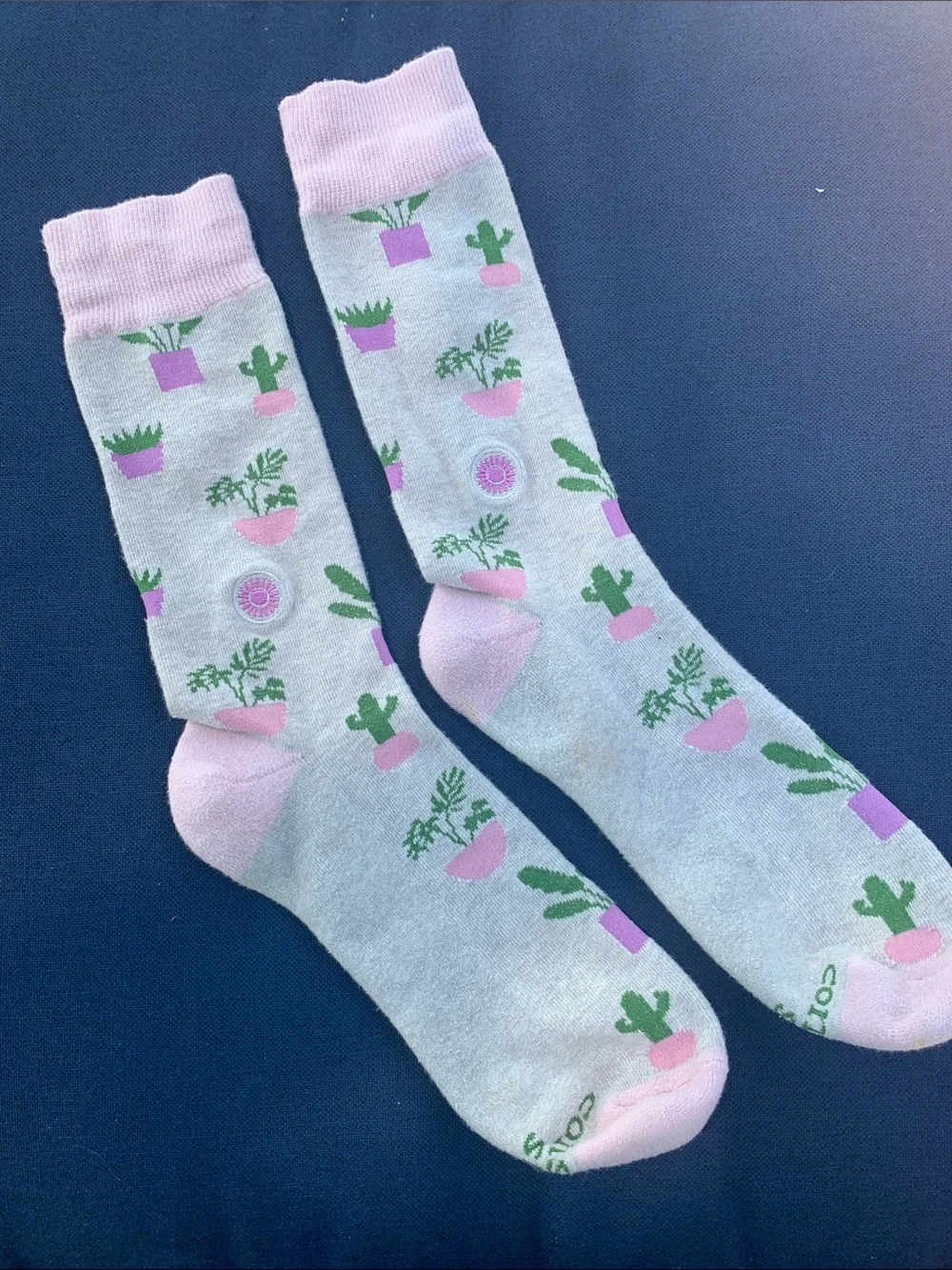 Happy Houseplants socks - free add on